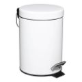 Εικόνα της Καλαθάκι Μπάνιου 5Five Colorama Μεταλλικό 3lt White 105612