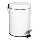 Εικόνα της Καλαθάκι Μπάνιου 5Five Colorama Μεταλλικό 3lt White 105612