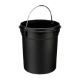 Εικόνα της Καλαθάκι Μπάνιου 5Five Colorama Μεταλλικό 3lt Black 105613