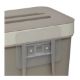 Εικόνα της Καλάθι Απορριμμάτων 5Five Πλαστικό 5Lt Beige 202425