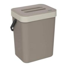 Εικόνα της Καλάθι Απορριμμάτων 5Five Πλαστικό 5Lt Beige 202425