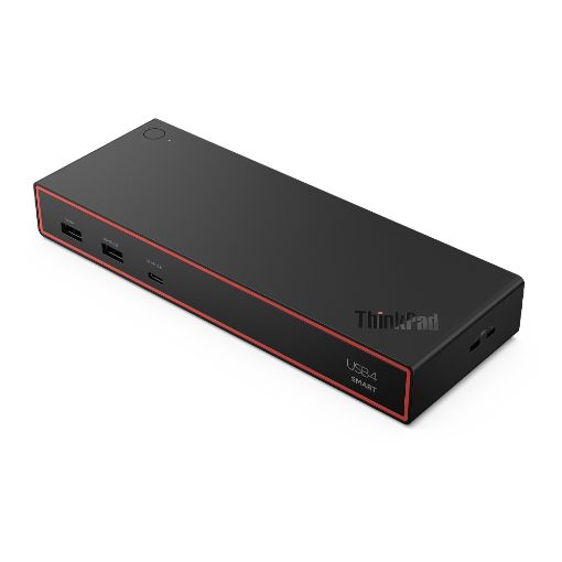 Εικόνα της Docking Station Lenovo ThinkPad Smart Dock 5500 USB4 with 135W Adapter Black 40BC0135EU