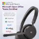 Εικόνα της Headset Lenovo VoIP Wireless (Teams) Black 4XD1M80020