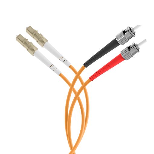 Εικόνα της Καλώδιο Οπτικής Ίνας ProCable OM1 LC-ST 62.5/125μm Duplex 0.5m Orange O0371.0.5
