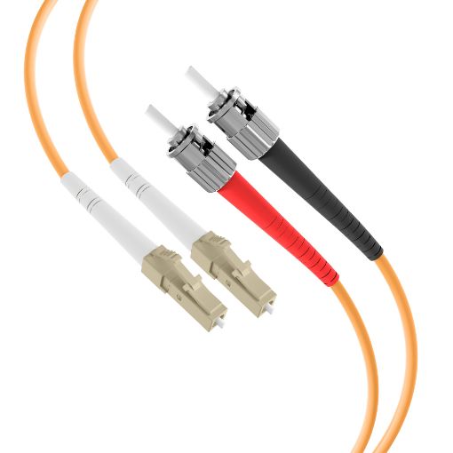 Εικόνα της Καλώδιο Οπτικής Ίνας ProCable OM1 LC-ST 62.5/125μm Duplex 0.5m Orange O0371.0.5