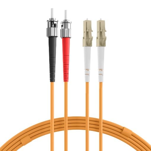 Εικόνα της Καλώδιο Οπτικής Ίνας ProCable OM1 LC-ST 62.5/125μm Duplex 0.5m Orange O0371.0.5