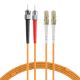 Εικόνα της Καλώδιο Οπτικής Ίνας ProCable OM1 LC-ST 62.5/125μm Duplex 0.5m Orange O0371.0.5