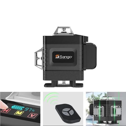 Εικόνα της Επαναφορτιζόμενο Αλφάδι Laser 4D Sango Πράσινης Δέσμης SAN-90250
