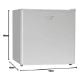 Εικόνα της Μίνι Μπαρ Cecotec GrandCooler 20000 SilentCompress White 46Lt CEC-02312