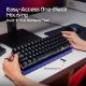 Εικόνα της Πληκτρολόγιο HyperX Origins 2 65% RGB Hot-Swappable Linear Red Switches (US) Black B4QS3AA