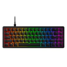 Εικόνα της Πληκτρολόγιο HyperX Origins 2 65% RGB Hot-Swappable Linear Red Switches (US) Black B4QS3AA