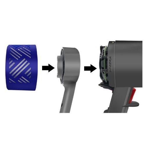 Εικόνα της Body Cover WS Xtreme Power για Dyson V6 HEPA