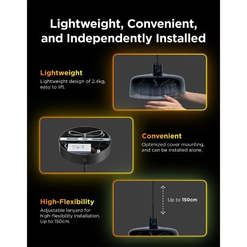 Εικόνα της Govee Pendant Light RGBICWW Wi-Fi/Bluetooth H60C1