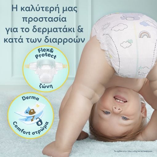 Εικόνα της Πάνες με Αυτοκόλλητο Pampers Premium Care No.3 (6-10kg) Monthly Pack 216τμχ