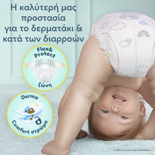 Εικόνα της Πάνες με Αυτοκόλλητο Pampers Premium Care No.6 (13-18kg) Monthly Pack 140τμχ