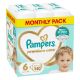 Εικόνα της Πάνες με Αυτοκόλλητο Pampers Premium Care No.6 (13-18kg) Monthly Pack 140τμχ