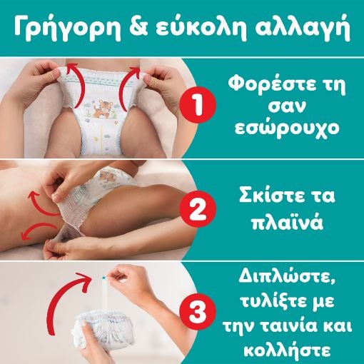 Εικόνα της Πάνες Βρακάκι Pampers Pants No.6 (13-19kg) Monthly Pack 144τμχ