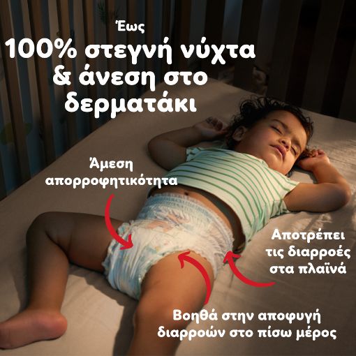 Εικόνα της Πάνες Βρακάκι Pampers Pants No.7 (15kg+) Monthly Pack 128τμχ