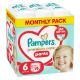 Εικόνα της Πάνες Βρακάκι Pampers Premium Care No.6 (13-19kg) Monthly Pack 96τμχ