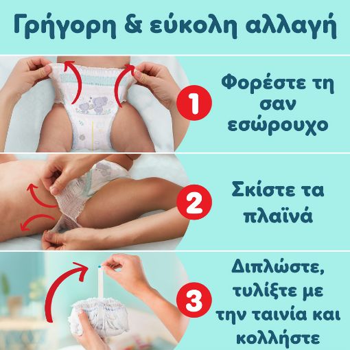 Εικόνα της Πάνες Βρακάκι Pampers Premium Care No.7 (15kg+) Monthly Pack 84τμχ
