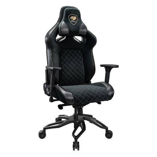 Εικόνα της Gaming Chair Cougar Titan Pro V2 Gold F Black 3MT2FGLB.0001