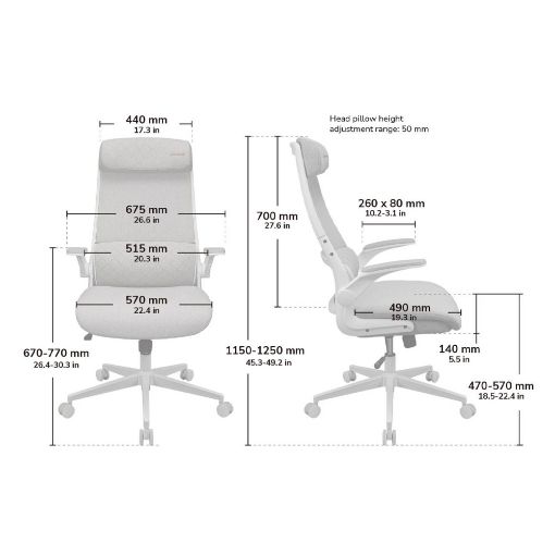 Εικόνα της Gaming Chair Cougar Stryder White 3MSTDASW.0001