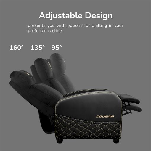 Εικόνα της Gaming Sofa Cougar Ranger Elite Gold CGR-RAE-GLB