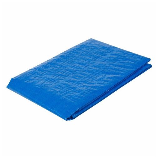 Εικόνα της Μουσαμάς Kinzo 1.2x1.8m Αδιάβροχο 90g/m² Μπλε