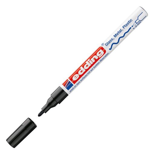 Εικόνα της Μαρκαδόρος Λαδιού Edding 751 Creative Gloss 1 - 2 mm Black 4-751-9-001