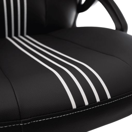 Εικόνα της Gaming Chair Baracuda Abalone PU Leather Black/White ABALONE-BW