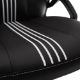 Εικόνα της Gaming Chair Baracuda Abalone PU Leather Black/White ABALONE-BW