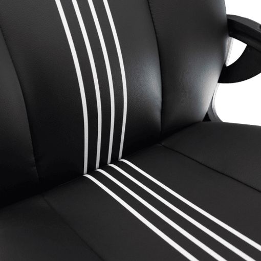 Εικόνα της Gaming Chair Baracuda Abalone PU Leather Black/White ABALONE-BW