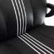 Εικόνα της Gaming Chair Baracuda Abalone PU Leather Black/White ABALONE-BW