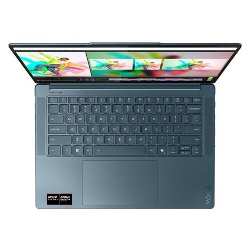 Εικόνα της Laptop Lenovo Yoga Pro 7 14ASP10 14.5" OLED AMD Ryzen AI 9 365 32GB 1TB SSD Win11 Home Tidal Teal 83LX0003GM