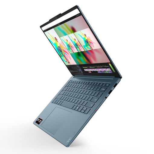 Εικόνα της Laptop Lenovo Yoga Pro 7 14ASP10 14.5" OLED AMD Ryzen AI 9 365 32GB 1TB SSD Win11 Home Tidal Teal 83LX0003GM