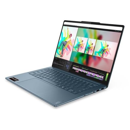 Εικόνα της Laptop Lenovo Yoga Pro 7 14ASP10 14.5" OLED AMD Ryzen AI 9 365 32GB 1TB SSD Win11 Home Tidal Teal 83LX0003GM