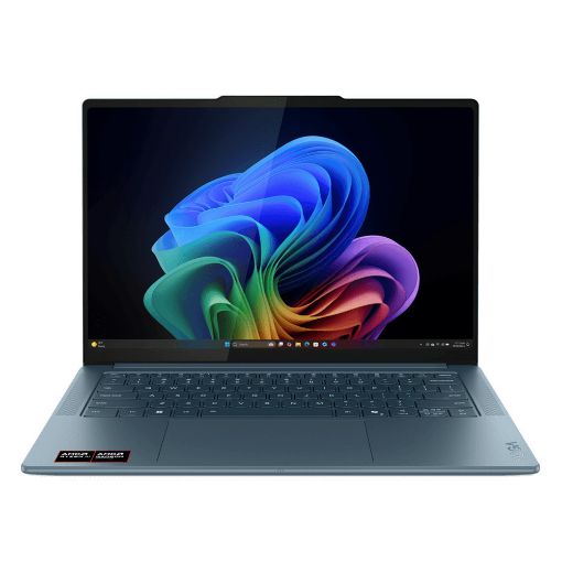 Εικόνα της Laptop Lenovo Yoga Pro 7 14ASP10 14.5" OLED AMD Ryzen AI 9 365 32GB 1TB SSD Win11 Home Tidal Teal 83LX0003GM