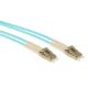 Εικόνα της Καλώδιο Οπτικής Ίνας ACT OM3 LC/LC Duplex 50/125μm UPC με Μεταλλική Επένδυση 50m Light Blue RL3450