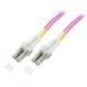 Εικόνα της Καλώδιο Οπτικής Ίνας ProCable OM4 LC/LC Duplex 50/125μm 15m Erika Violet O0319.15