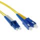 Εικόνα της Καλώδιο Οπτικής Ίνας ACT OS2 LC/SC Duplex 9/125μm UPC 30m Yellow RL8930