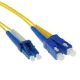 Εικόνα της Καλώδιο Οπτικής Ίνας ACT OS2 LC/SC Duplex 9/125μm UPC 20m Yellow RL8920