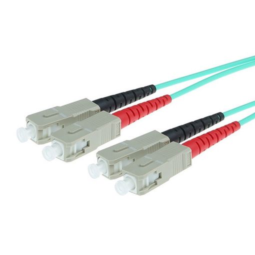 Εικόνα της Καλώδιο Οπτικής Ίνας ACT OM3 SC/SC Duplex 50/125μm UPC 7m Light Blue RL3607