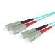 Εικόνα της Καλώδιο Οπτικής Ίνας ACT OM3 SC/SC Duplex 50/125μm UPC 7m Light Blue RL3607