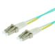 Εικόνα της Καλώδιο Οπτικής Ίνας ACT OM3 LC/LC Duplex 50/125μm UPC 4m Light Blue RL9604