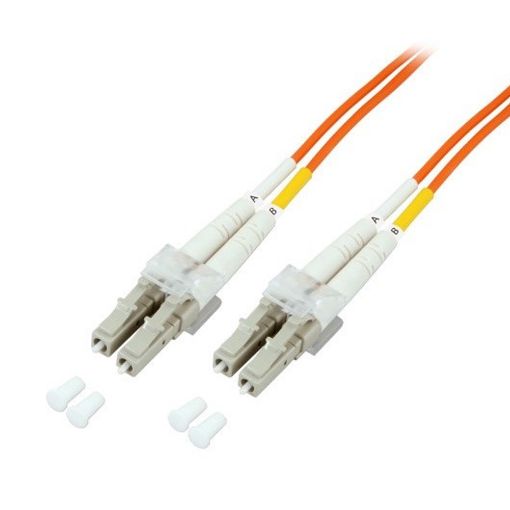 Εικόνα της Καλώδιο Οπτικής Ίνας ProCable OM2 LC-LC Duplex 50/125μm 15m Orange O0310.15