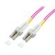 Εικόνα της Καλώδιο Οπτικής Ίνας ACT OM4 LC/LC Duplex 50/125μm UPC 1.5m Erika Violet RL9751