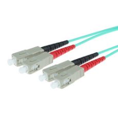 Εικόνα της Καλώδιο Οπτικής Ίνας ACT OM3 SC/SC Duplex 50/125μm UPC 2m Light Blue RL3602