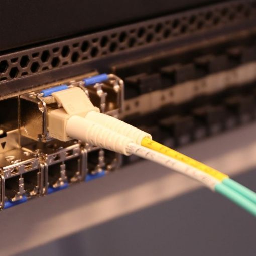 Εικόνα της Καλώδιο Οπτικής Ίνας ACT OM5 LC/SC Duplex 50/125μm UPC 0.5m Lime Green RL5900