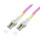 Εικόνα της Καλώδιο Οπτικής Ίνας ACT OM4 LC/LC Duplex 50/125μm UPC 0.5m Erika Violet RL9700