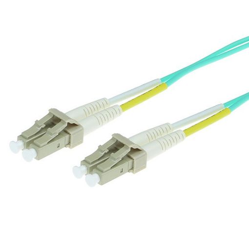 Εικόνα της Καλώδιο Οπτικής Ίνας ACT OM3 LC/LC Duplex 50/125μm UPC 1m Light Blue RL9601